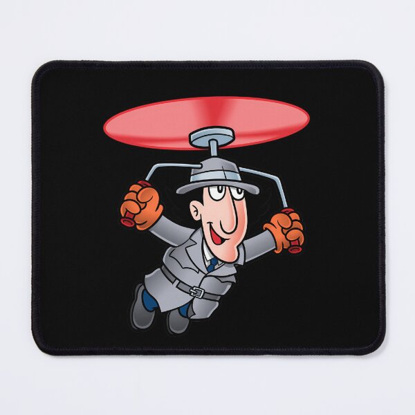 Item preview, Cartoon Detective Flying In The Air Using A Helicopter Propeller designed and sold by raposadesign.