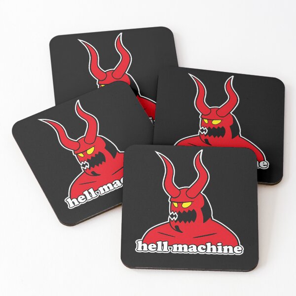 Item preview, Cartoon Monster With Large Horns And Sharp Teeth Above designed and sold by raposadesign.