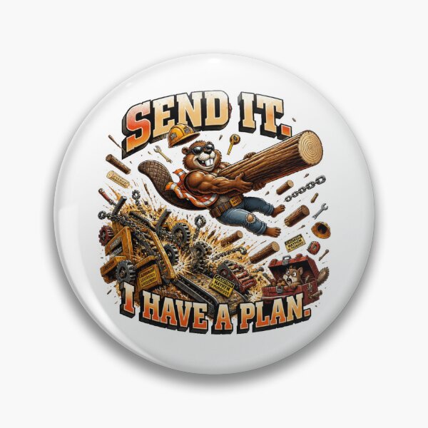 Item preview, Send It... Mostly Funny Beaver Construction designed and sold by Cavalier-org.