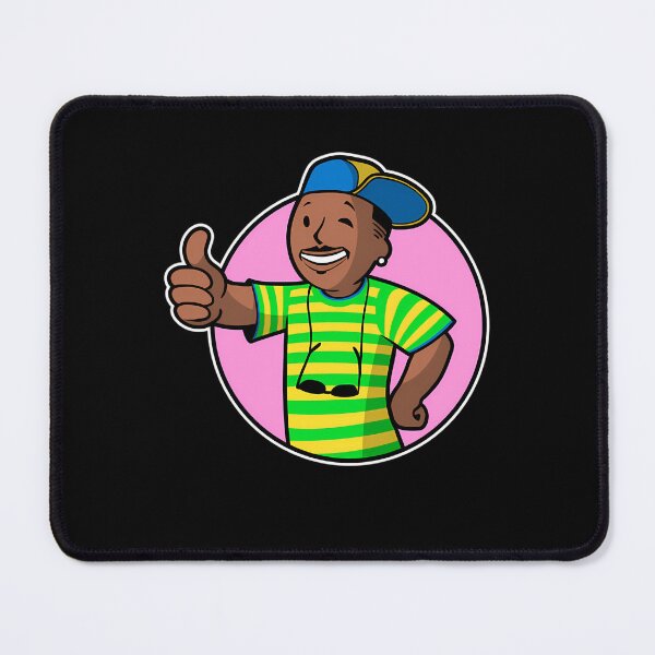 Item preview, Smiling Cartoon Man In A Green And Yellow Striped designed and sold by raposadesign.