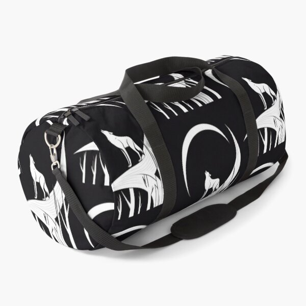 Item preview, Art - Wild Animal Howling at the Moon, Minimalist Aesthetic designed and sold by World-Pets.