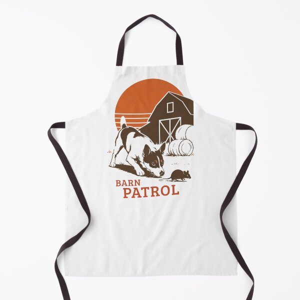 Item preview, Rat Terrier Barn Patrol Retro Farm Dog Vintage Graphic Farm Life Gift designed and sold by RusticMeadow.