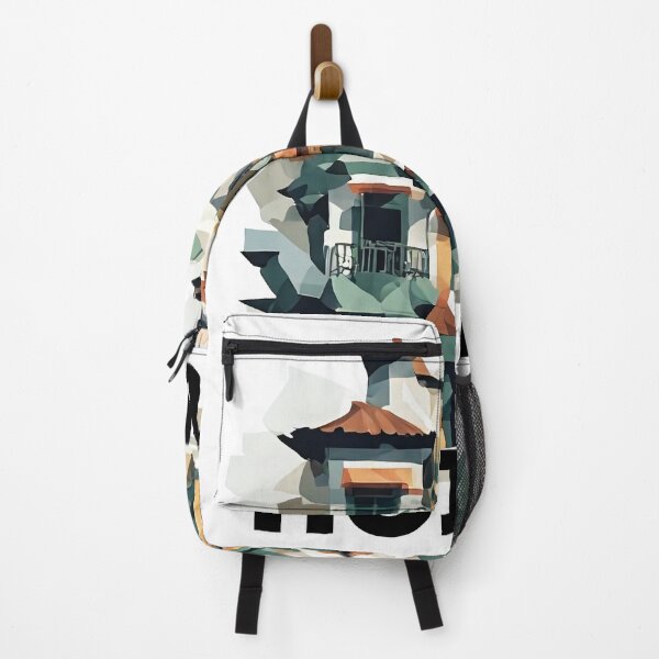 Item preview, Hoi An Vietnam - Abstract Ancient Town Cityscape Art designed and sold by OzzFrequency.