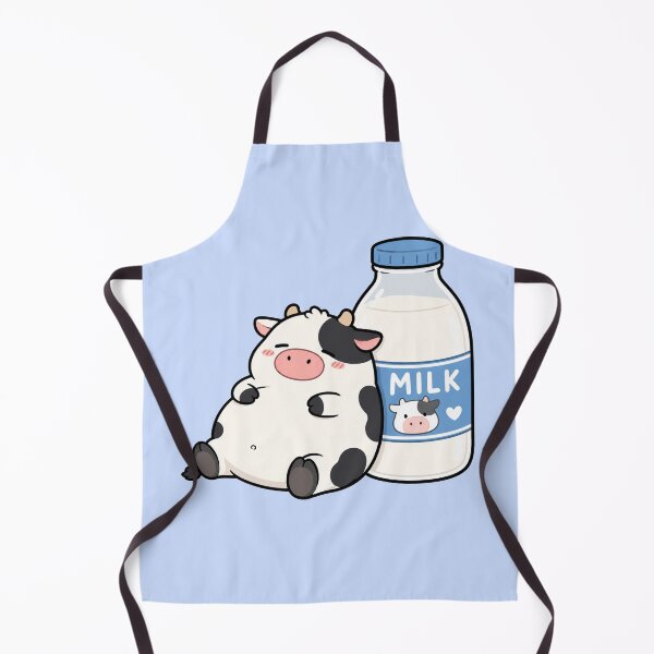 Item preview, Cute Cow Milk Lover Funny Chubby Cow Cartoon Design designed and sold by MonkiFlipp.
