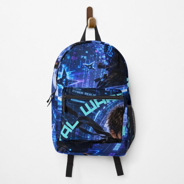 Item preview, Cyber Realm Ninja: Digital Assassin Art, Kids, designed and sold by V8Green.