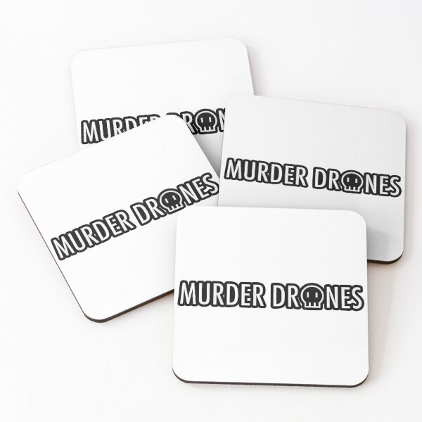Item preview, MURDER DRONES LOGO (GLITCH INDIE ROBOT CARTOON ANIMATION) designed and sold by Python Designs .