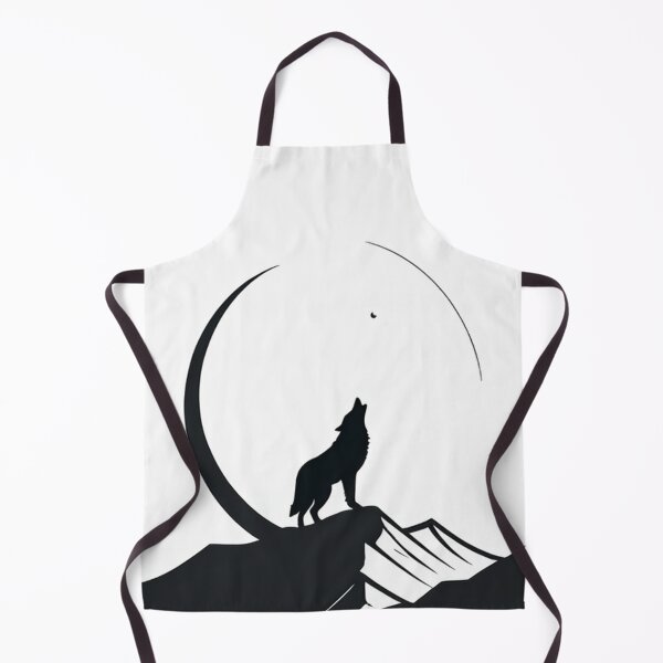 Item preview, Graphic Art - Wild Canine Silhouette, Symbolic Minimalism designed and sold by World-Pets.