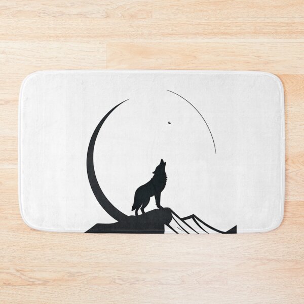 Item preview, Graphic Art - Wild Canine Silhouette, Symbolic Minimalism designed and sold by World-Pets.