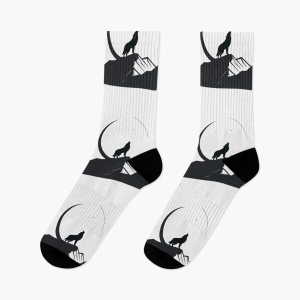 Artikelvorschau, Grafikdesign – Silhouette eines wilden Hundes, symbolischer Minimalismus entworfen und verkauft von World-Pets.