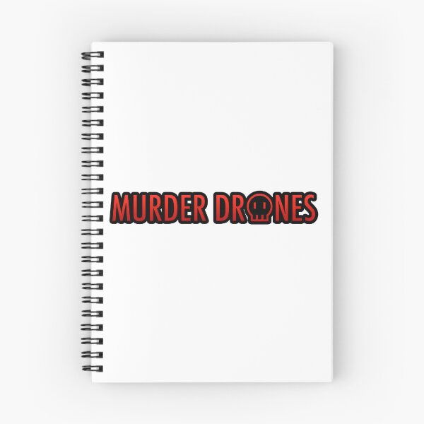 Item preview, MURDER DRONES LOGO RED (GLITCH INDIE ROBOT CARTOON ANIMATION) designed and sold by Python Designs .