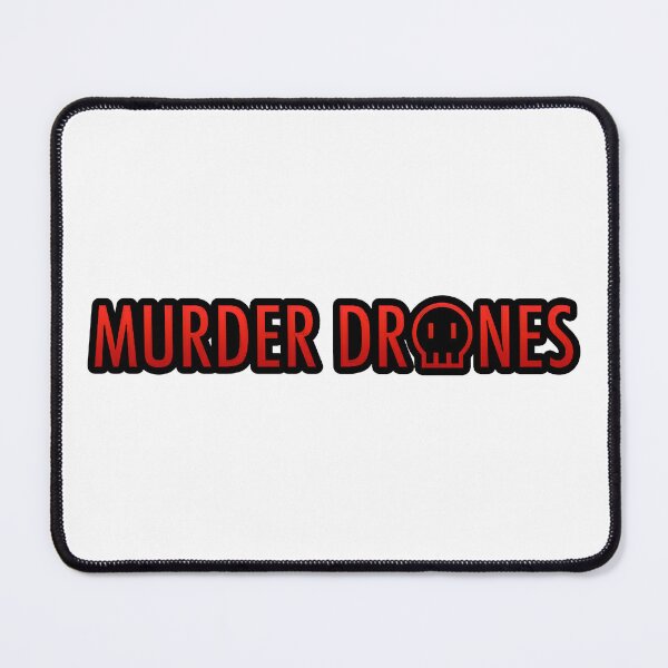 Item preview, MURDER DRONES LOGO RED (GLITCH INDIE ROBOT CARTOON ANIMATION) designed and sold by Python Designs .