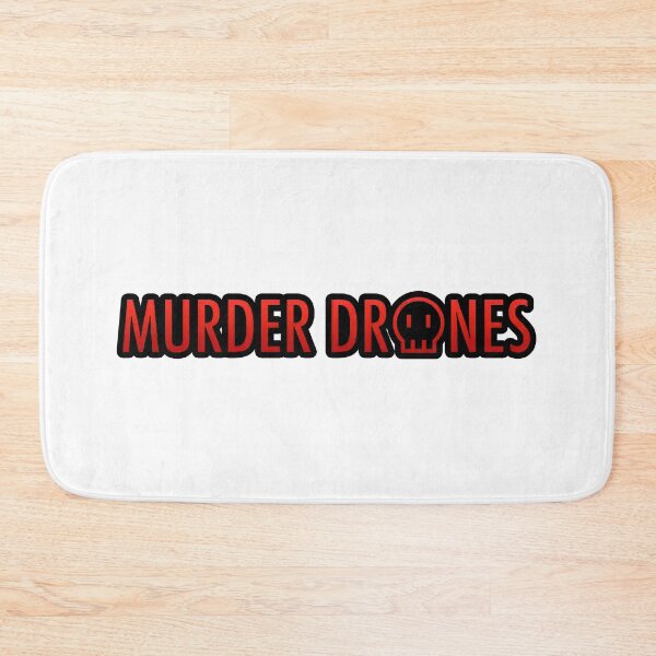 Item preview, MURDER DRONES LOGO RED (GLITCH INDIE ROBOT CARTOON ANIMATION) designed and sold by Python Designs .