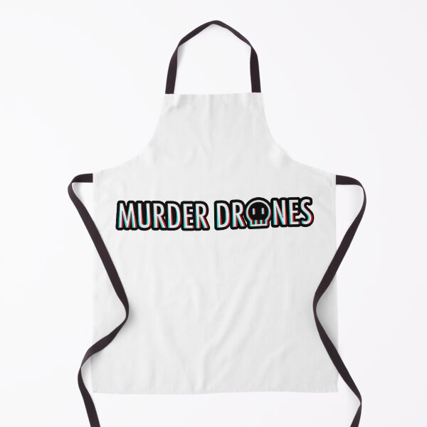 Item preview, MURDER DRONES LOGO GLITCHED (GLITCH INDIE ROBOT CARTOON ANIMATION) designed and sold by Python Designs .