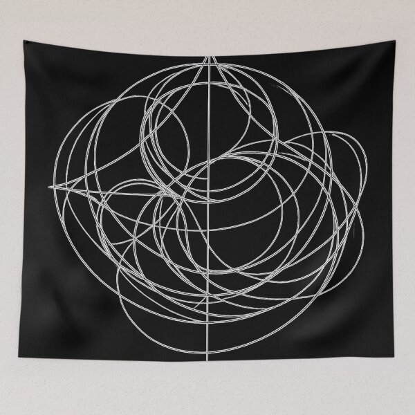 Item preview, Harmonic Geometry | Golden Ratio Inspired Minimalist Wall Art | Luxury Scandinavian Geometric Design | Transparent PNG designed and sold by rigelcreation.