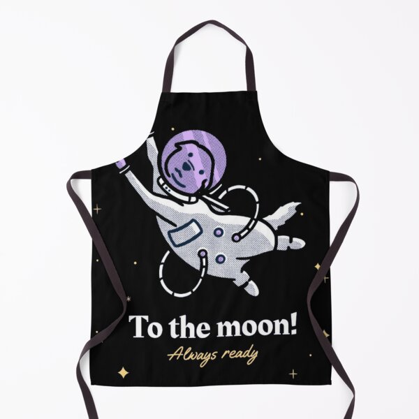 Item preview, To The Moon Always Ready - Cute Retro Astronaut Dog designed and sold by GenZFashion000.