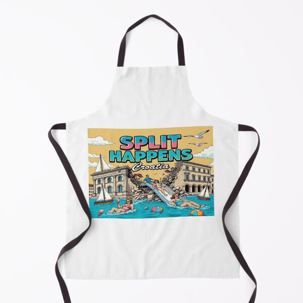 Item preview, Split Happens Croatia – Funny Vacation T-Shirt Design | Humorous Split Croatia Travel Graphic | Beach Holiday Print-on-Demand PNG Bundle designed and sold by Sushikidsntod.