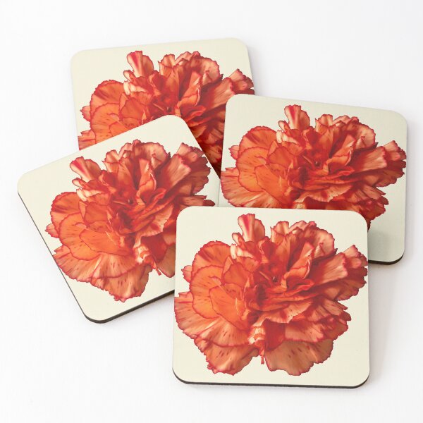 Item preview, Stunningly Beautiful Red Carnation Vector Cut Out  designed and sold by taiche.