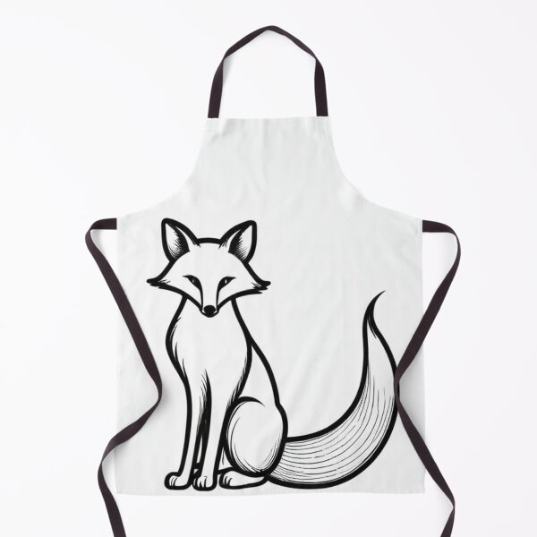 Item preview, Illustration - Minimalist Fox, Streamlined Style designed and sold by World-Pets.