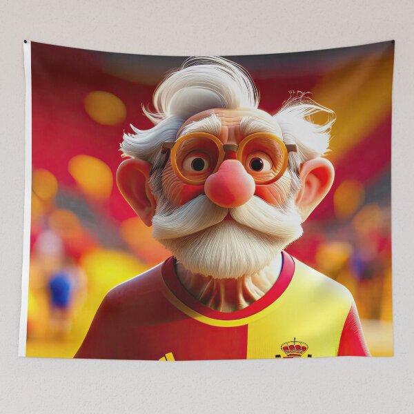 Item preview, Old Fart World Cup football supporter for Spain designed and sold by Colin Bentham.
