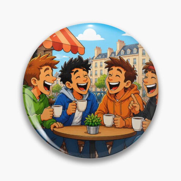 Item preview, Comrade Laughs – A funny pun about friendship and camaraderie between friends designed and sold by WordPlayStudio.