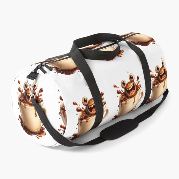 Item preview, Funny Coffee Monster Splash Cartoon Art Shop designed and sold by Bhinfy.