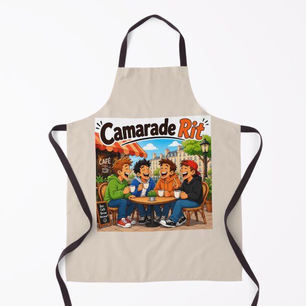 Item preview, Comrade Laughs – A funny pun about friendship and camaraderie between friends designed and sold by WordPlayStudio.