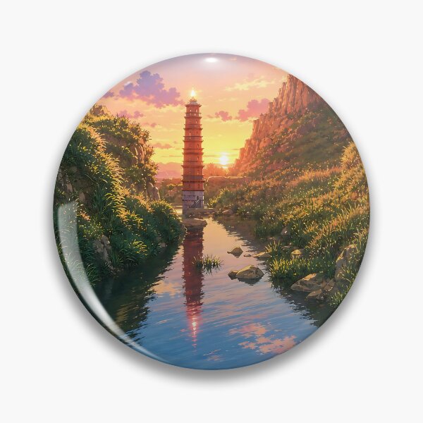 Item preview, Series The Glow of the Pagoda Part 6 The Traveler’s Path.(Anime Ver.) designed and sold by MaxDreamsArt.