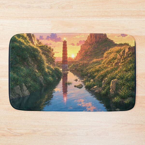 Item preview, Series The Glow of the Pagoda Part 6 The Traveler’s Path.(Anime Ver.) designed and sold by MaxDreamsArt.
