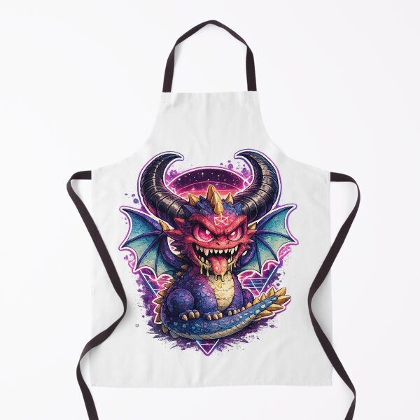 Item preview, Cute Demon Dragon – Chibi Fantasy Monster Sticker designed and sold by AlexLineArt.