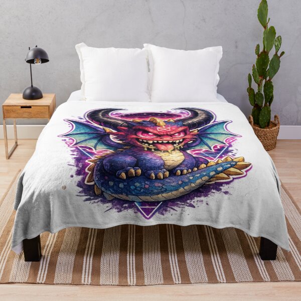 Item preview, Cute Demon Dragon – Chibi Fantasy Monster Sticker designed and sold by AlexLineArt.