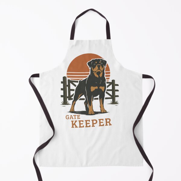 Item preview, Rottweiler Gate Keeper Retro Farm Dog Vintage Guardian Breed Gift designed and sold by RusticMeadow.