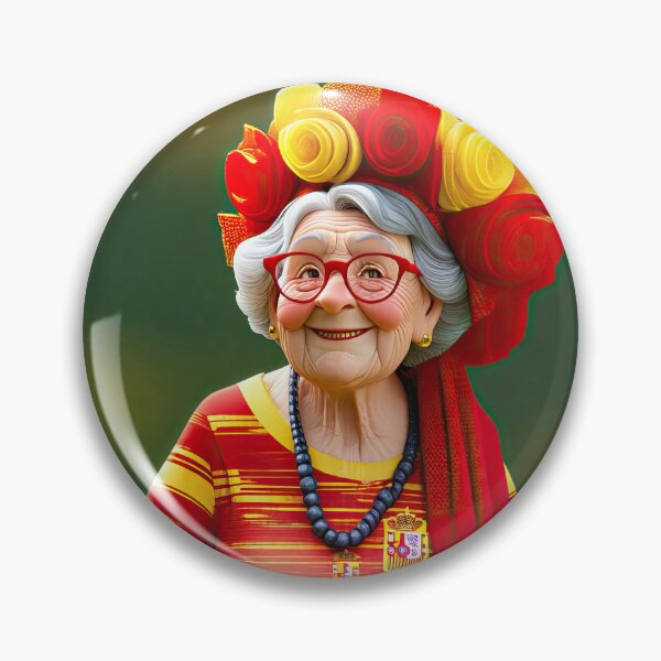 Item preview, Old Fart World Cup football supporter for Spain designed and sold by Colin Bentham.
