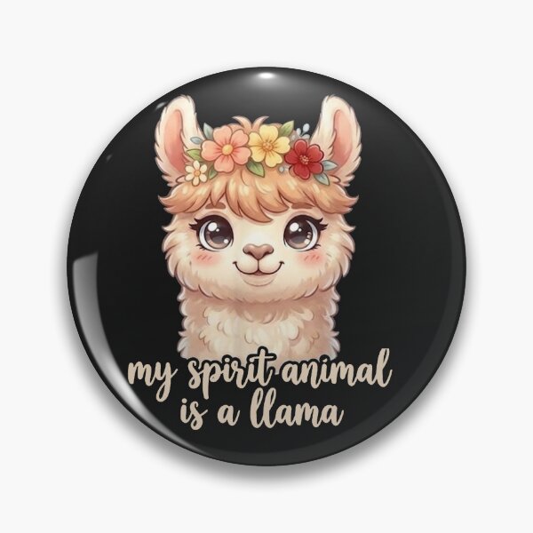 Item preview, my spirit animal is a llama women kids cute funny designed and sold by kotastiart.
