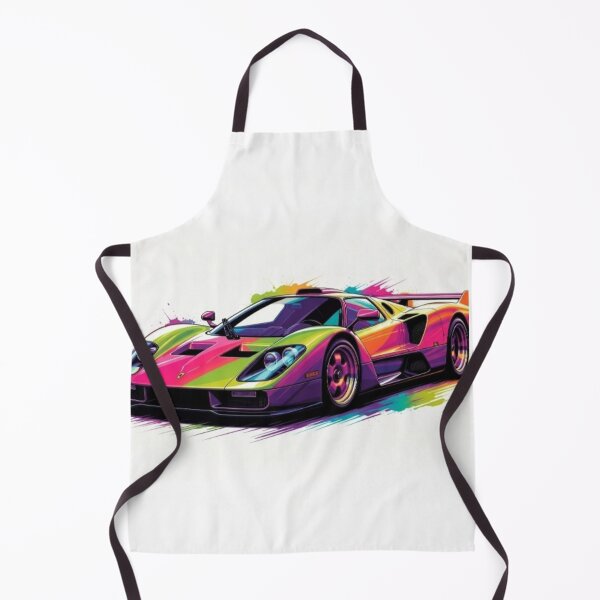Item preview, Retro Splatter Supercar - Neon Vector Racing Art designed and sold by Nexus Space.