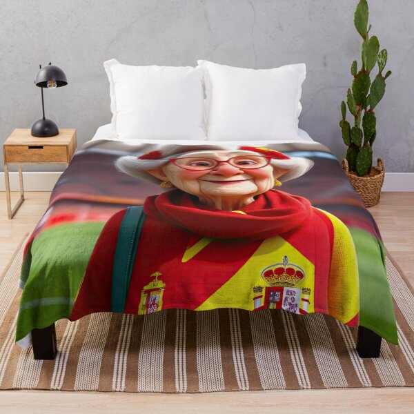 Item preview, Old Fart World Cup football supporter for Spain designed and sold by Colin Bentham.