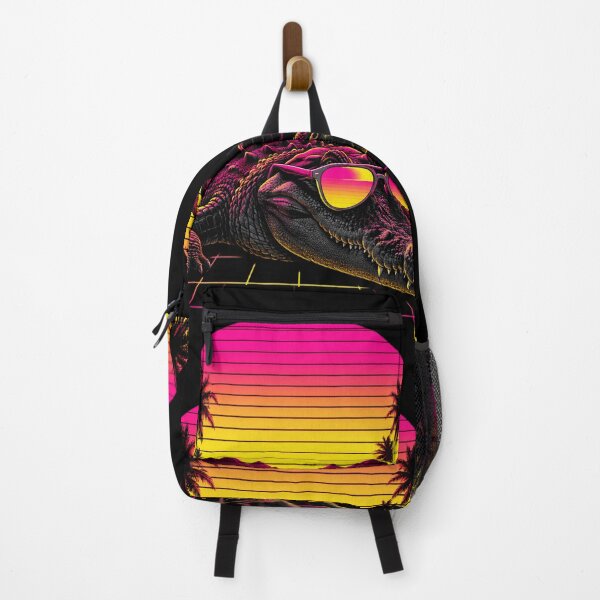 Item preview, Rad Aussie Salty – Cocodrilo Synthwave Retro 2 designed and sold by JMAVILA ART.
