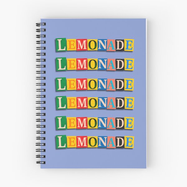 Item preview, Lemonade Collage Typography Sticker designed and sold by tviyluv.