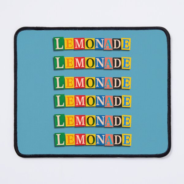 Item preview, Lemonade Collage Typography Sticker designed and sold by tviyluv.
