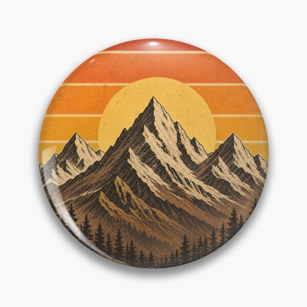 Item preview, Vintage Retro Mountain designed and sold by Ahmed Nedji.