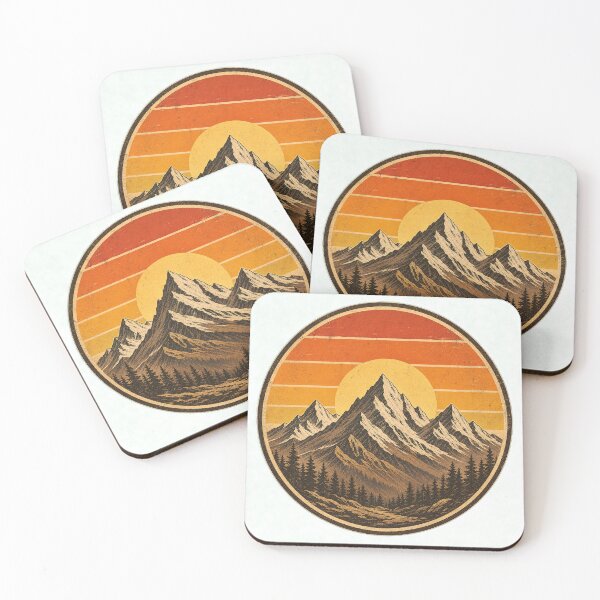 Item preview, Vintage Retro Mountain designed and sold by Ahmed Nedji.
