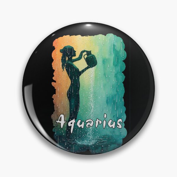 Item preview, Zodiac in the Rain | Aquarius designed and sold by halibutgoatramb.