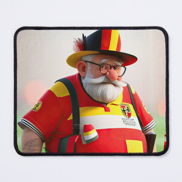 Item preview, Old Fart World Cup football supporter for Belgium designed and sold by Colin Bentham.