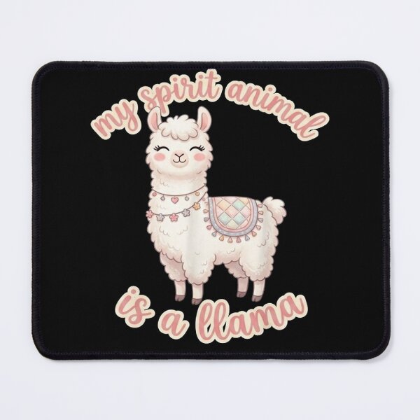 Item preview, my spirit animal is a llama women kids funny love designed and sold by kotastiart.
