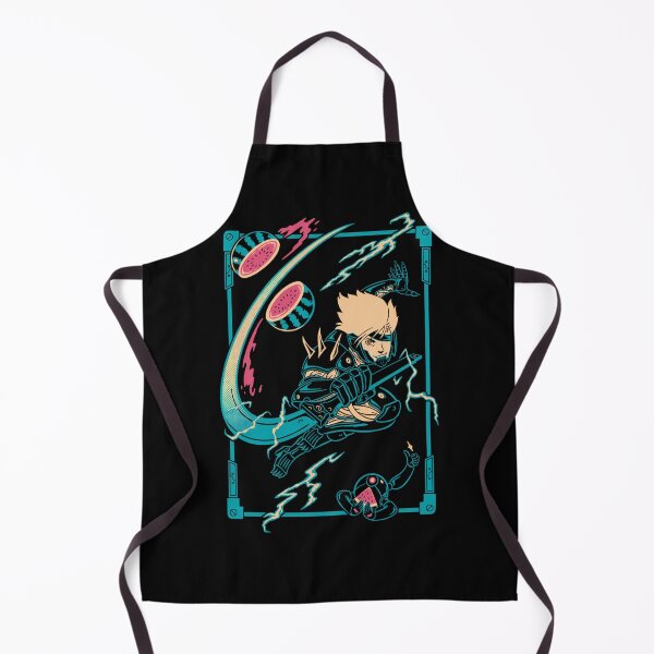 Item preview, Cyborg Ninja Character Slicing A Watermelon designed and sold by bigoseq.