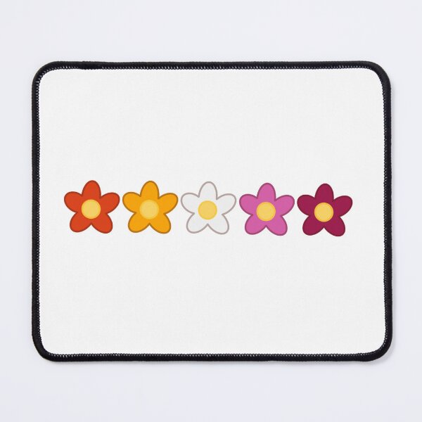 Item preview, Lesbian flag flowers designed and sold by Menascreative.