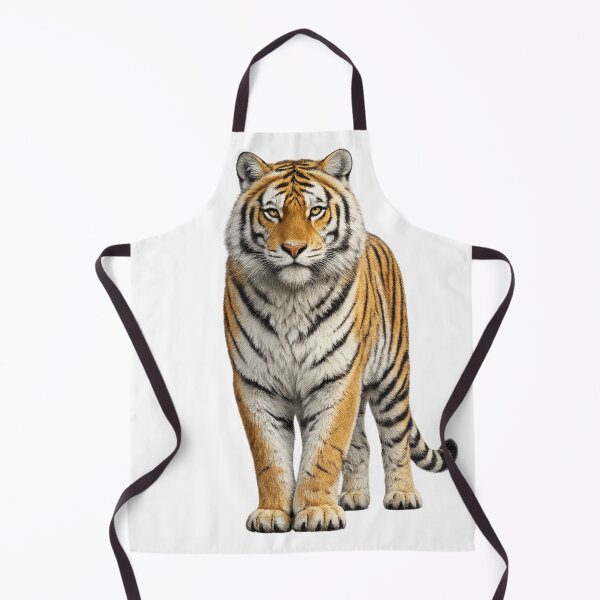 Item preview, Realistic Bengal Tiger Standing – Majestic Wildlife Art designed and sold by SmikiM.