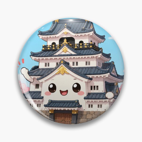 Item preview, Cute Japanese Castle Character designed and sold by オルフェドリーム.