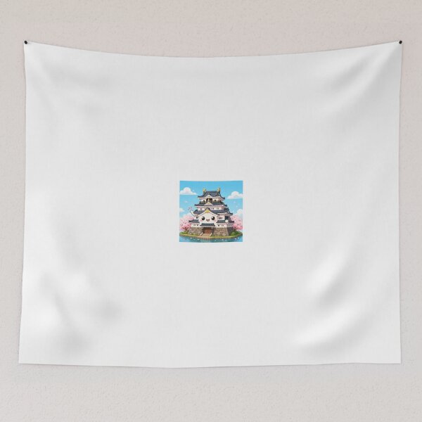 Item preview, Cute Japanese Castle Character designed and sold by オルフェドリーム.
