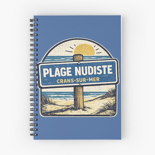 Item preview, Crans-sur-Mer Nudist Beach – Classic Design designed and sold by killem667.