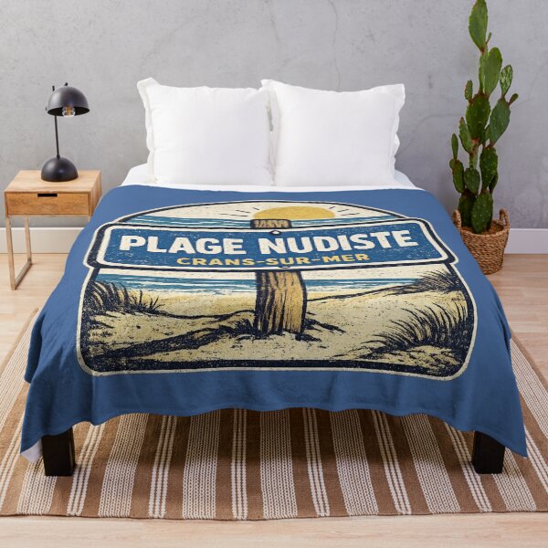 Item preview, Crans-sur-Mer Nudist Beach – Classic Design designed and sold by killem667.
